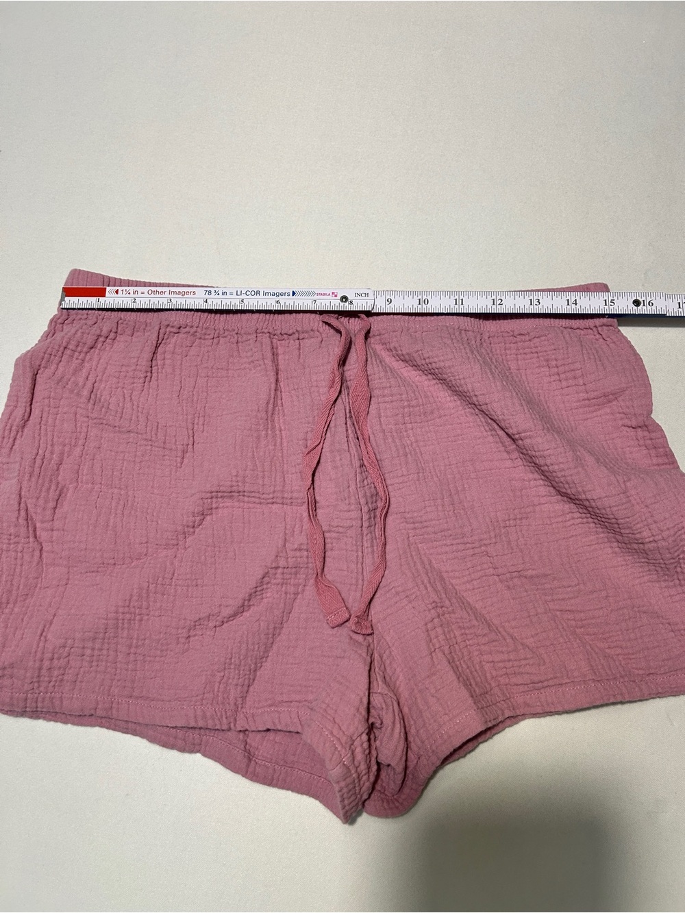 Born Light Pink Two-Piece Short Sleeve Pajama Set - Picture 14 of 15